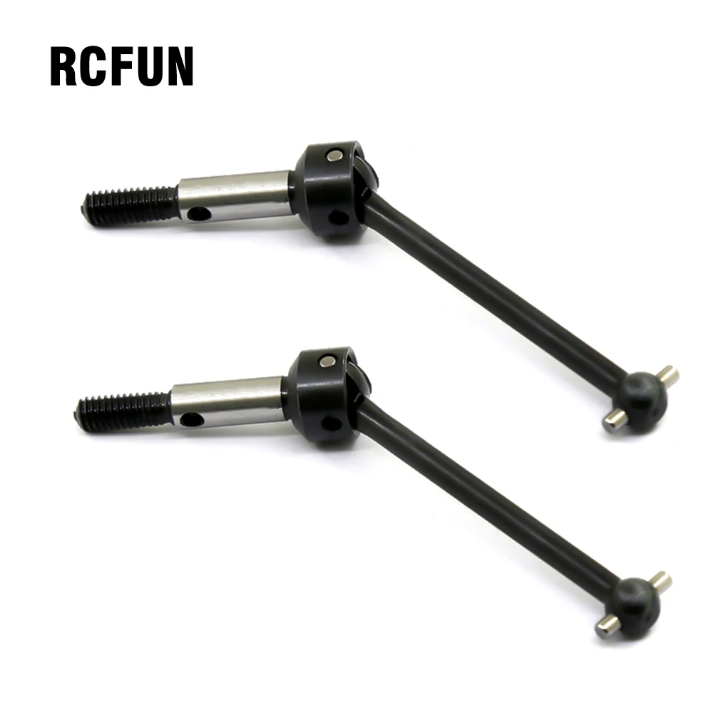 

2pcs Universal Steel Drive Shaft CVD Wide Angle 44MM For 3Racing Sakura RC 1/10 Drifting Car D3 XIS ZERO S CS UL TB03 TB03D