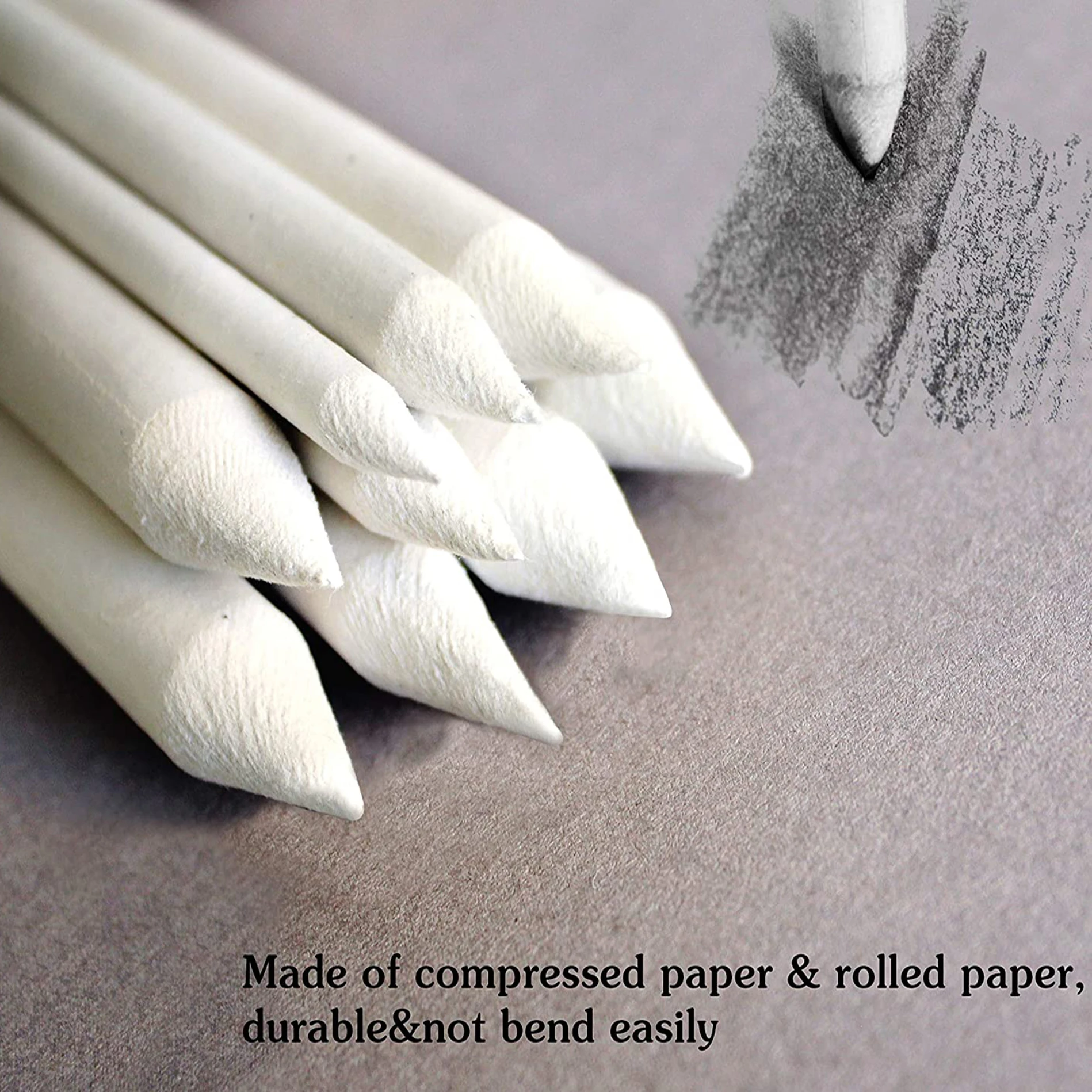 With Sandpaper Pencil For Student Artist Charcoal Sketch Drawing Tools