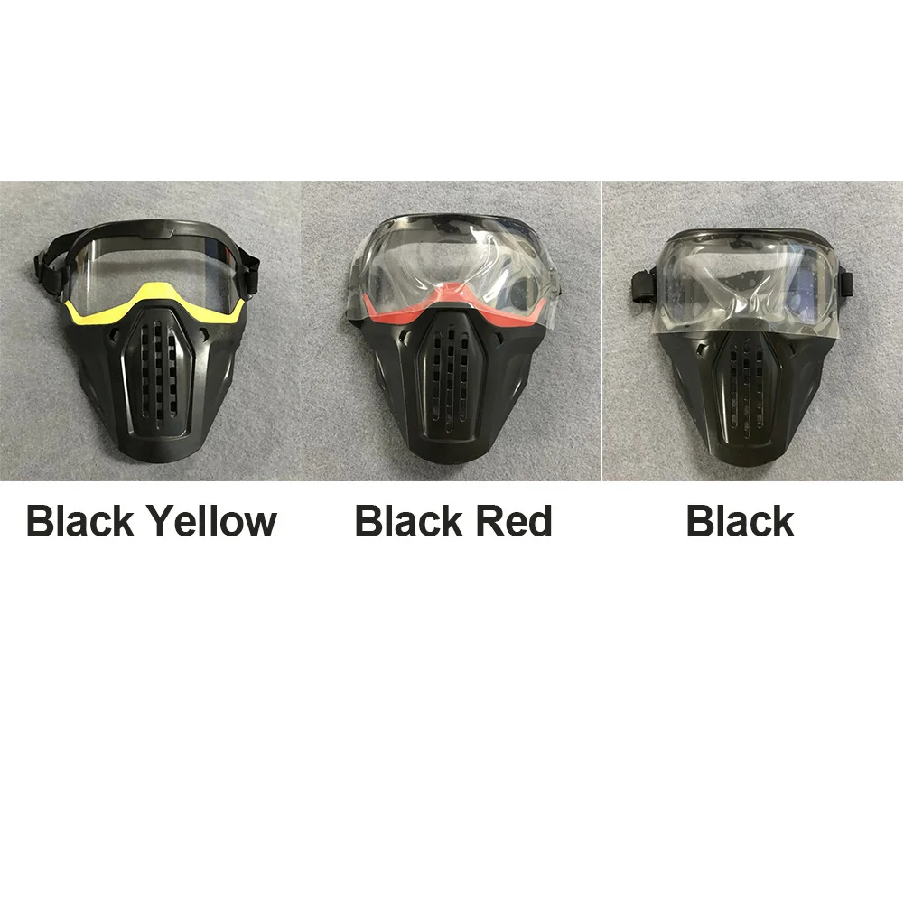 Износостойкие очки пластиковая маска для лица унисекс игрушка борется с