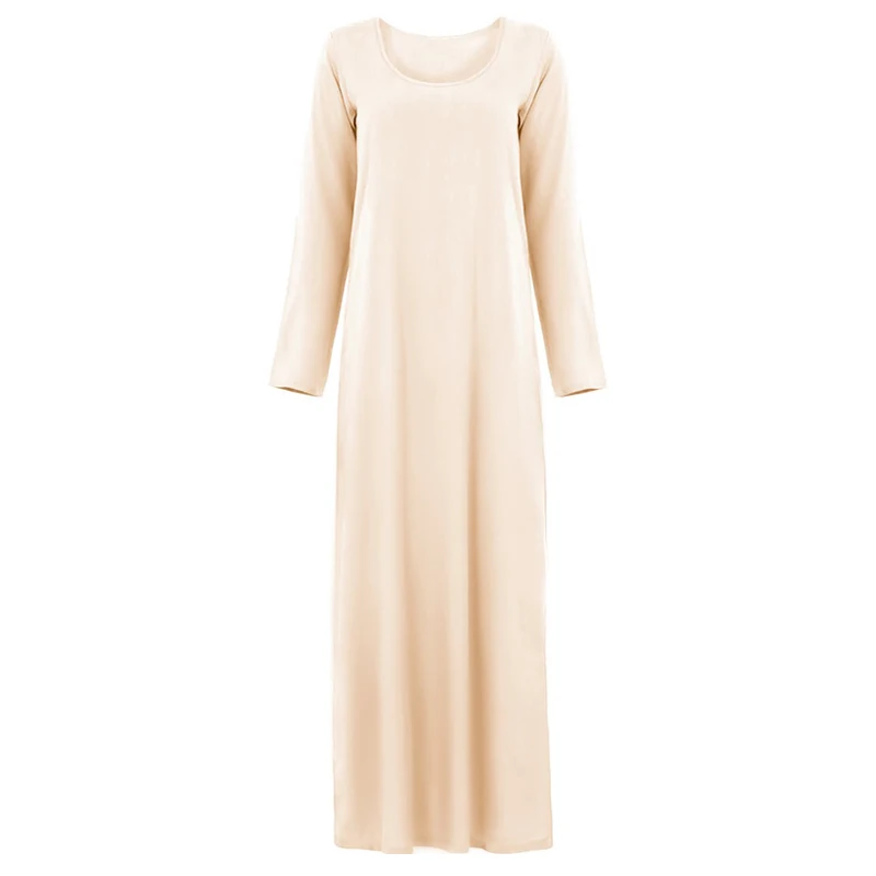 Внутри абайя Дубай Арабский Кафтан женские мусульманские платья Caftan Пакистан турецкие исламские платья Хиджаб Tesettur Elbise Vestido Largo