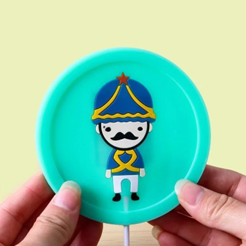 1 шт. мультяшная креативная силиконовая подставка USB электрическая изоляция для
