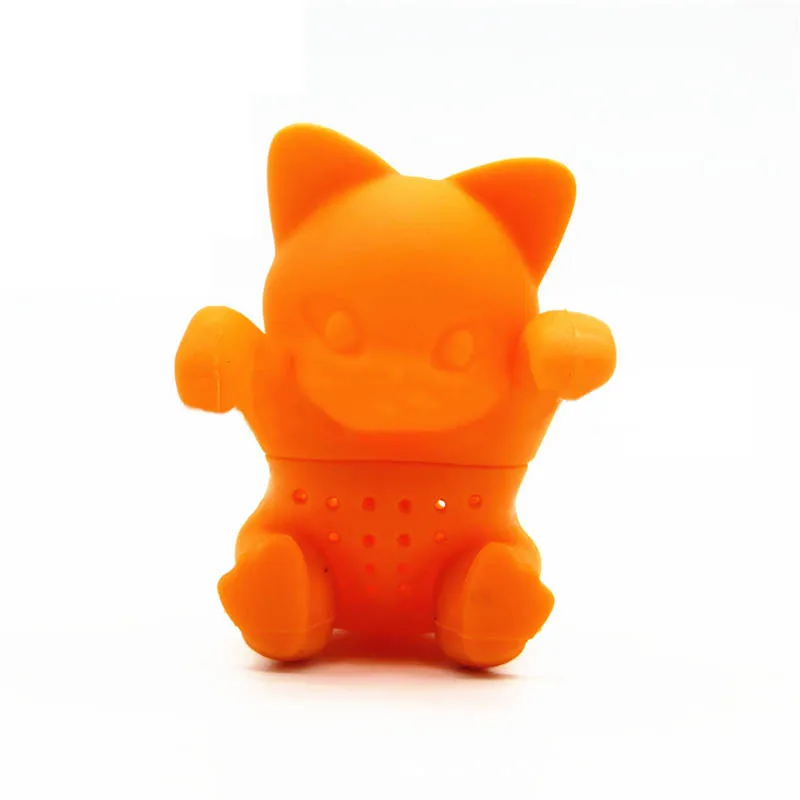 Силиконовые многоразовые оранжевые чайные заварки аксессуары для чайника