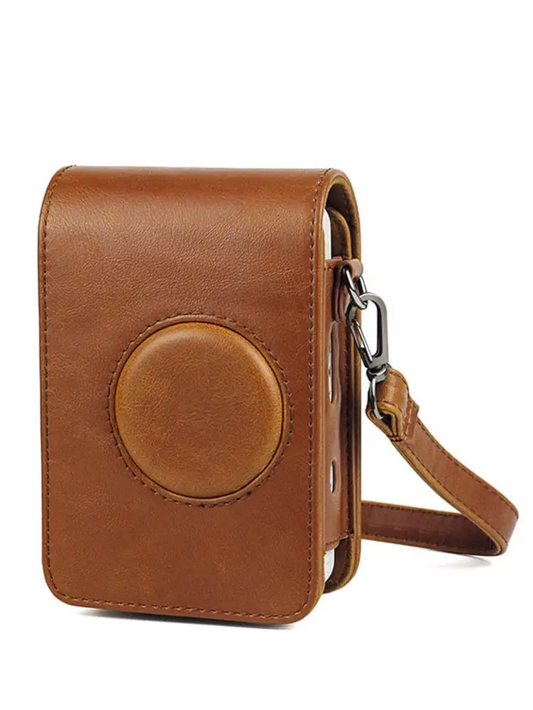 Водонепроницаемый чехол для камеры в стиле ретро из искусственной кожи с