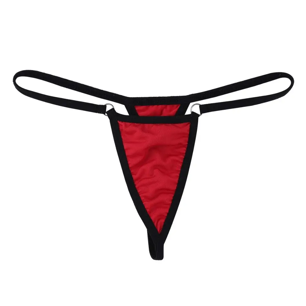 2Pcs Mini Micro bikini tanga micro swimsuit 2019 Women Halter Neck string Bikini Set Bra Top with g-string Thong Sexy - купить по