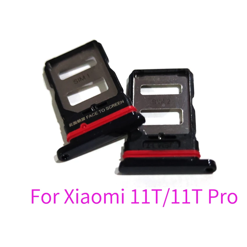 Для Xiaomi Mi 11T Pro SIM-карта лоток Слот держатель адаптер гнездо | Мобильные телефоны и