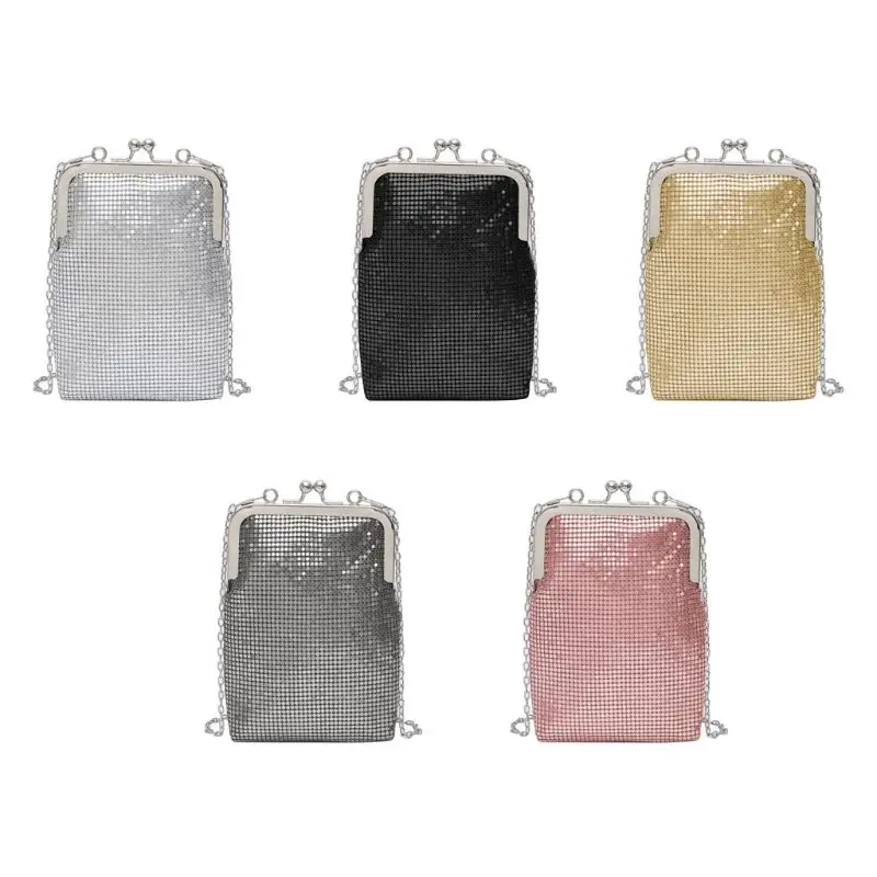 Женская вечерняя сумка на цепочке через плечо клатч для невесты Вечерние