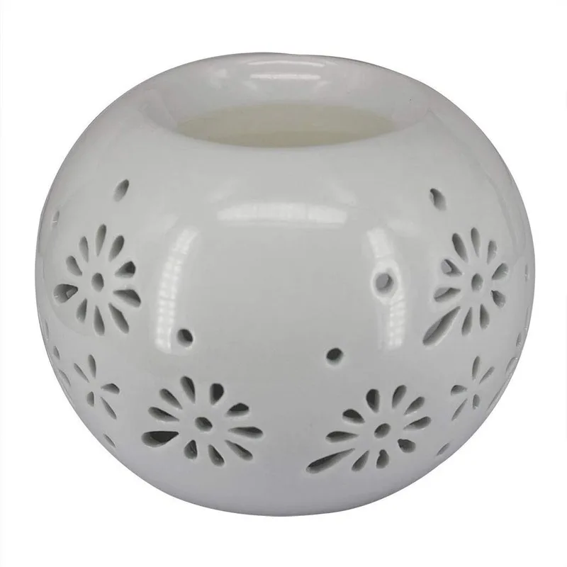 Tea Light Candle Holder Wax Melt Warmer Essential Oil Burner Yoga Meditation Aromatherapy Diffuser Kindle Lamp Valentine Gift | Дом и сад