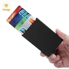 Чехол-кошелек унисекс для кредитных карт Oswego, алюминиевый, тонкий, с защитой от потери качества, с RFID-защитой
