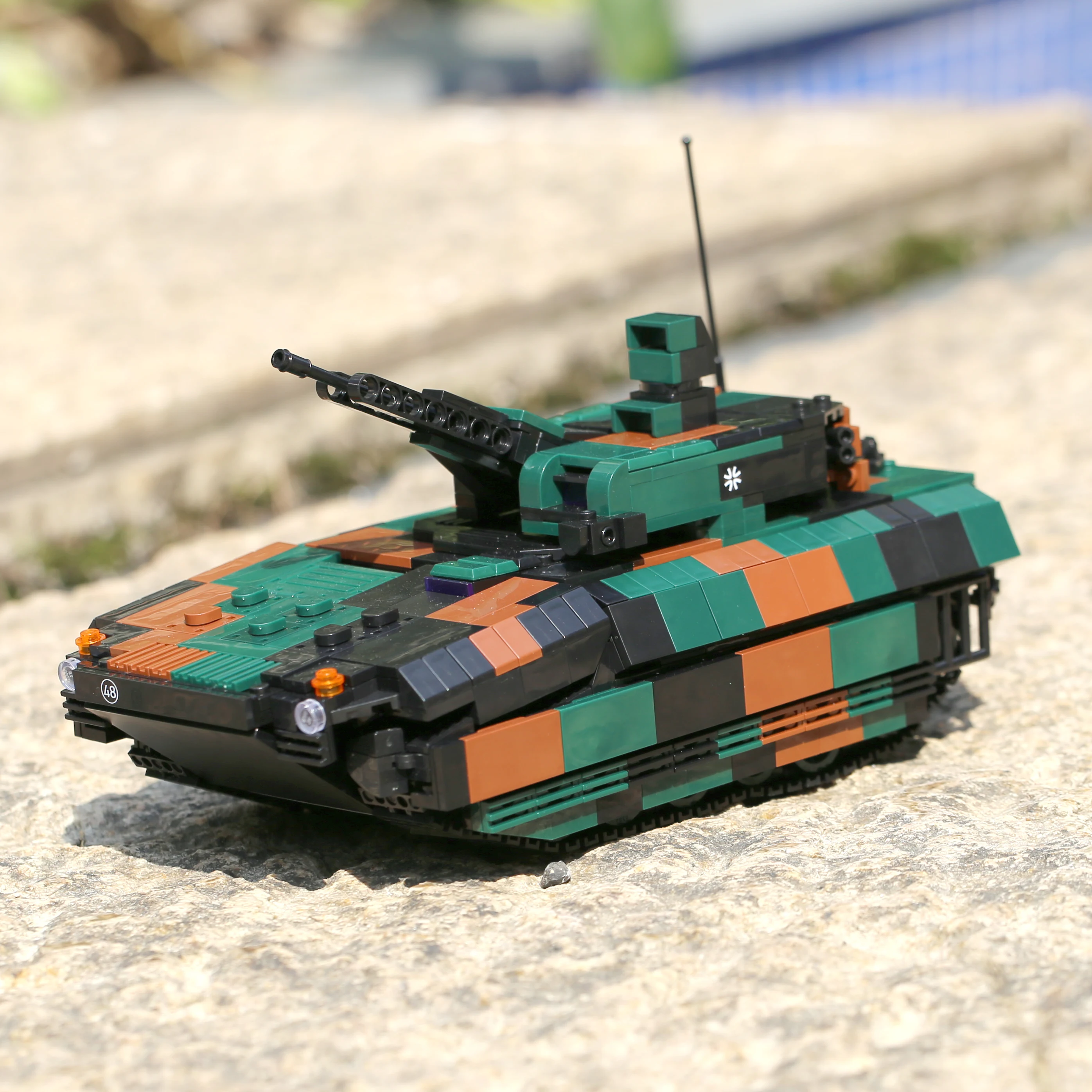 Xingbao 06042 новая Военная серия WW2 1238 шт. в сборе боевые строительные блоки для