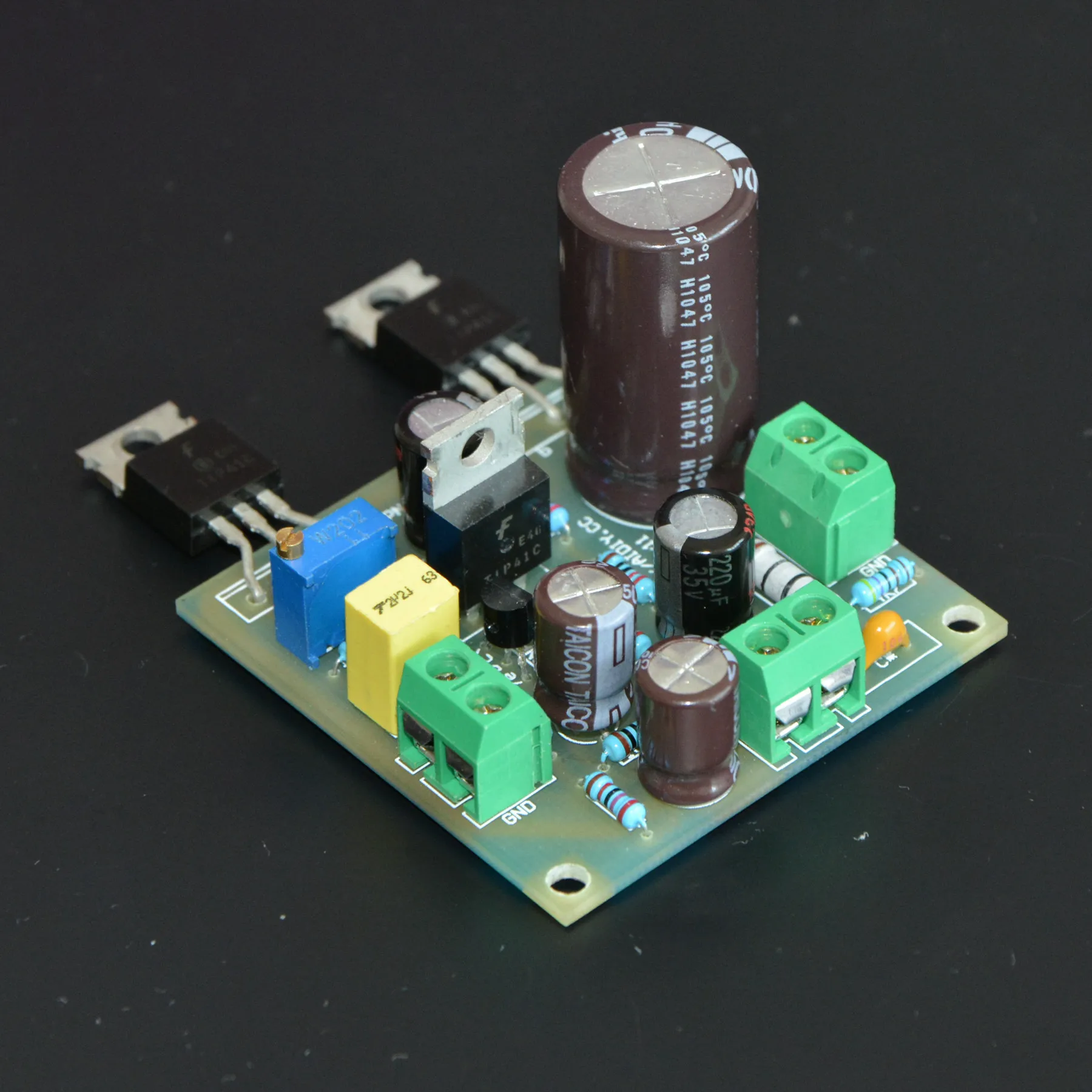 Плата усилителя мощности 2016 Version Mini 1969 класса A|Крышки с прорехами для проводов| |