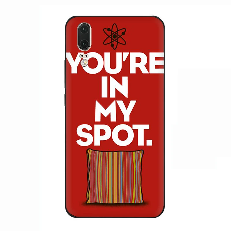 B5 EWAU Bazinga The Big Bang Theory ТВ-шоу силиконовый телефон чехол для Huawei P8 P9 P10 P20 P30 Lite Mini Pro P Smart Z Plus - Цвет: B5