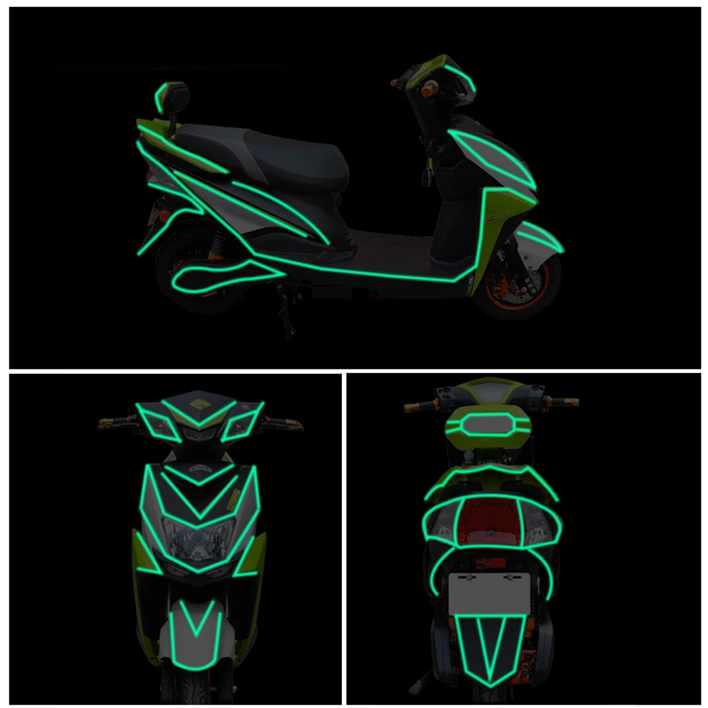 

Car Stickers Reflector Rearview Mirror Reflective Tape Car Accessories Exterior Reflex Tape Reflective Strip Car Warning Strip