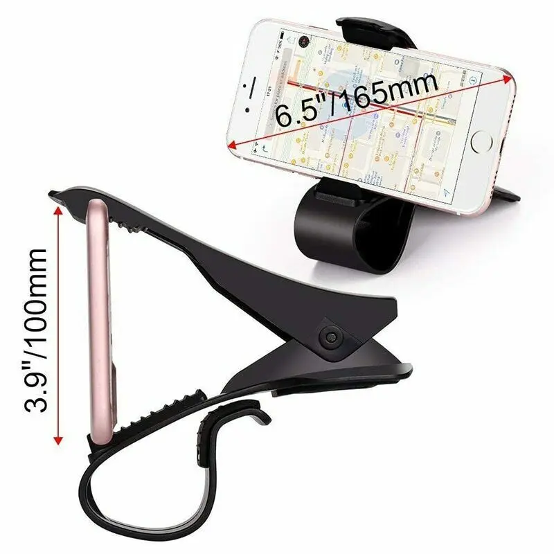 Универсальный автомобильный держатель для телефона противоскользящий дизайн HUD