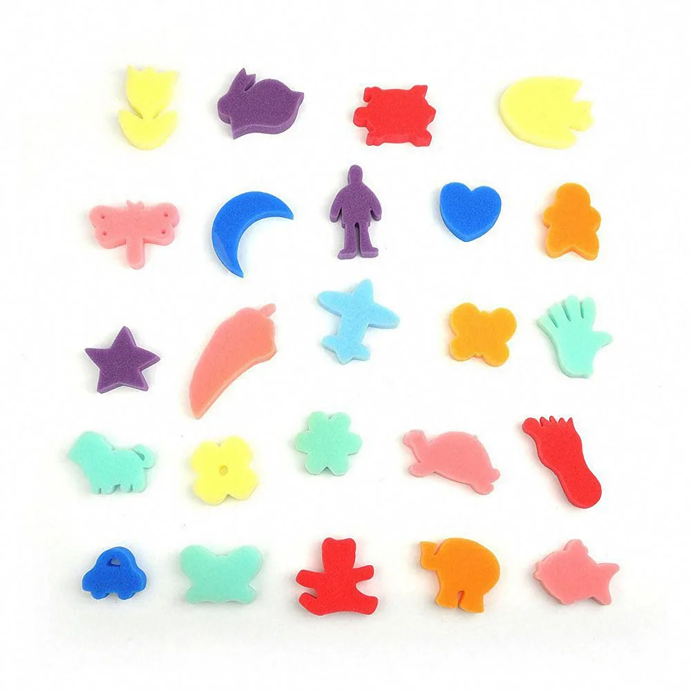 Детские Декоративные кисти для рисования 24 шт.|Юный художник| |