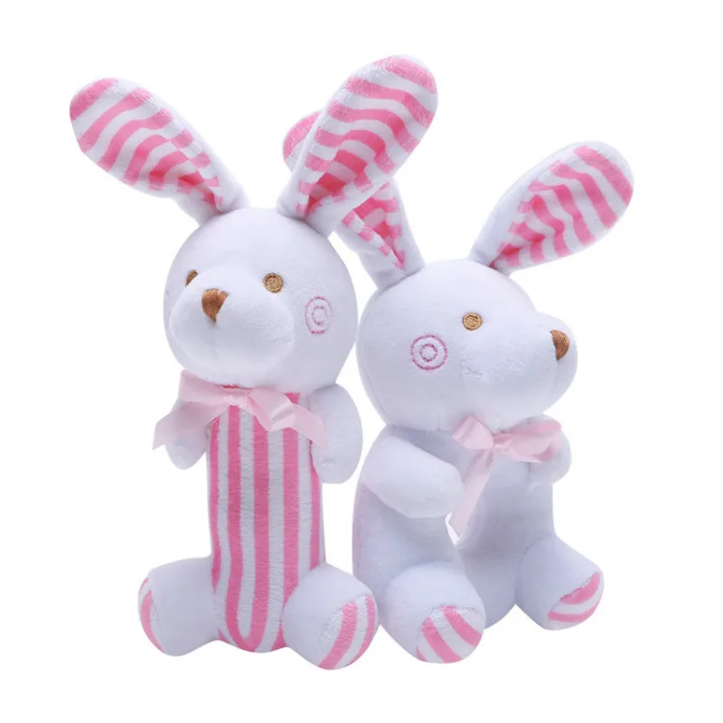 

Infant Cute Modeling Animal Rattle Newborns 0-1-Year-Old Hand Rod Plush Toy Ring Bell BB Device