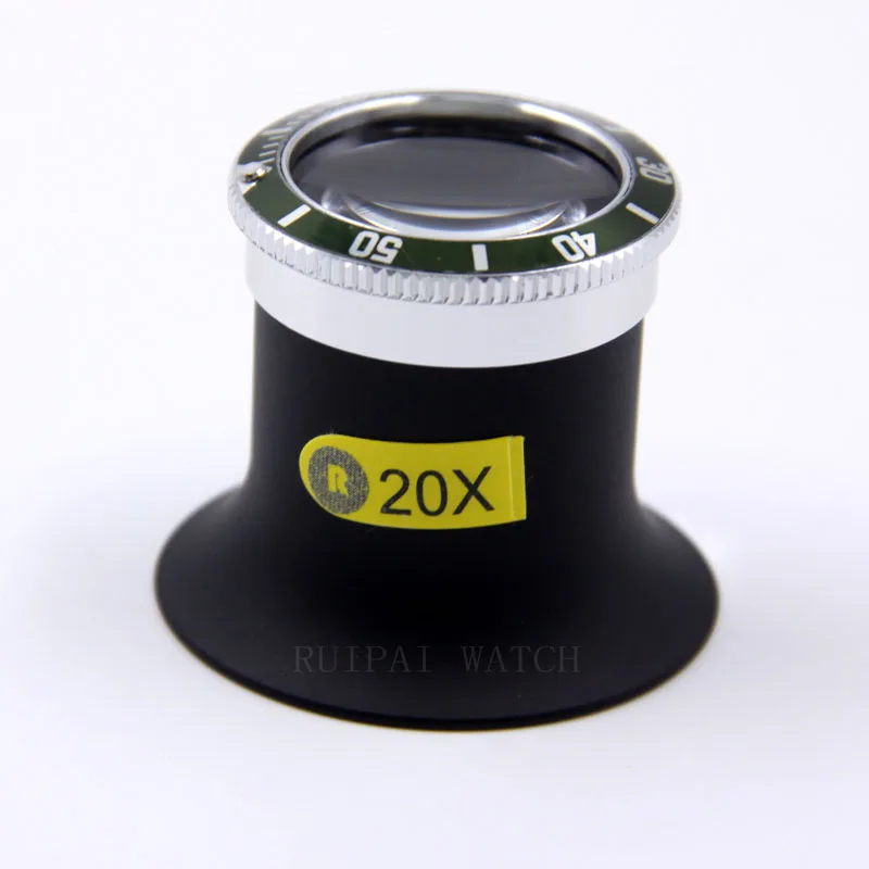 Премиум качество 3X/5X/10X/20X коллекторы часов Eye Loupe RLX SubMariner и GMT Series|Ремонтные