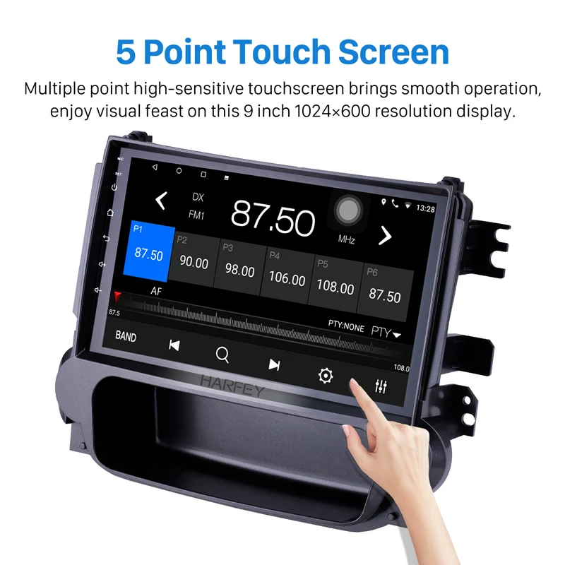 Harfey Автомагнитола для Chevy Chevrolet Malibu радио 9 &quotgps с Touchcreen резервная Bluetooth камера