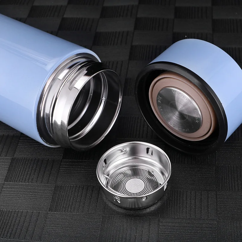 Интеллектуальный термос из нержавеющей стали чашка термометр с дисплеем