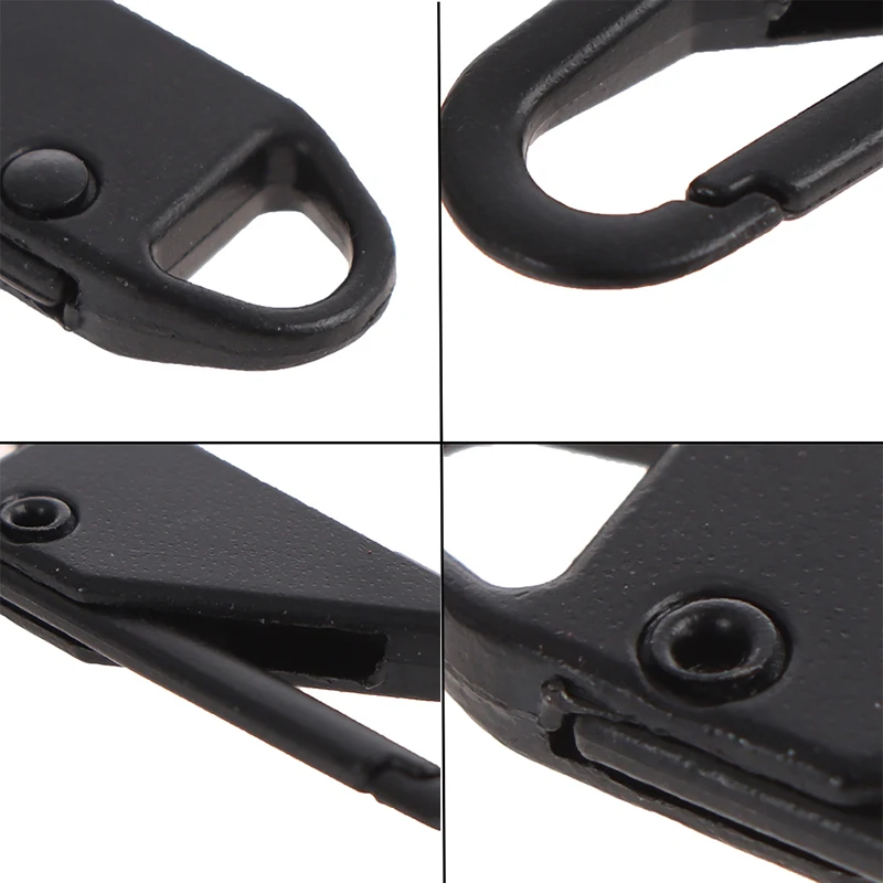 

8pcs Fashion Zipper Slider Puller Instant Zipper Repair Kit Replacement For Broken Buckle Travel Bag Suitcase Zipper head