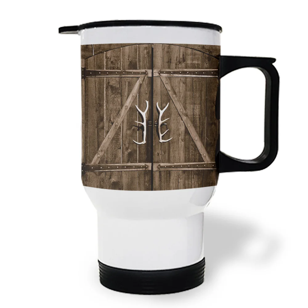 Рога деревянные двери кофейные кружки для женщин стеклянные кофейная кружка