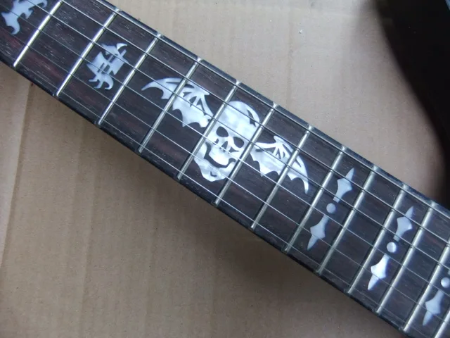 Оптовая продажа новая гитара с левой ручкой модель Schecter черного цвета серебряной