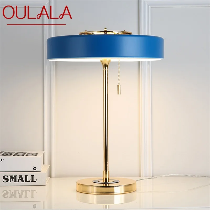 

OULALA Contemporary Luxury Table Light Design E14 Desk Lamp Home LED Decorative For Foyer Living Room Office Bedroom