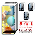 Защитное стекло 6 в 1 для Samsung Galaxy A51 5g Uw, Защита экрана для Samsung Galaxy A 50 50s 51 5g, Uw 52 5g, стекла для объектива камеры