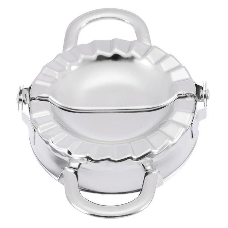 

Dumpling Maker Mould Dough Presser Stainless Steel Wraper&Cutter Kitchen Tool 1,