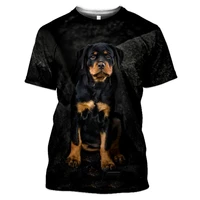 dog animal 3d print men women t shirt casual hip hop summer short sleeve mens tees tops harajuku shirts