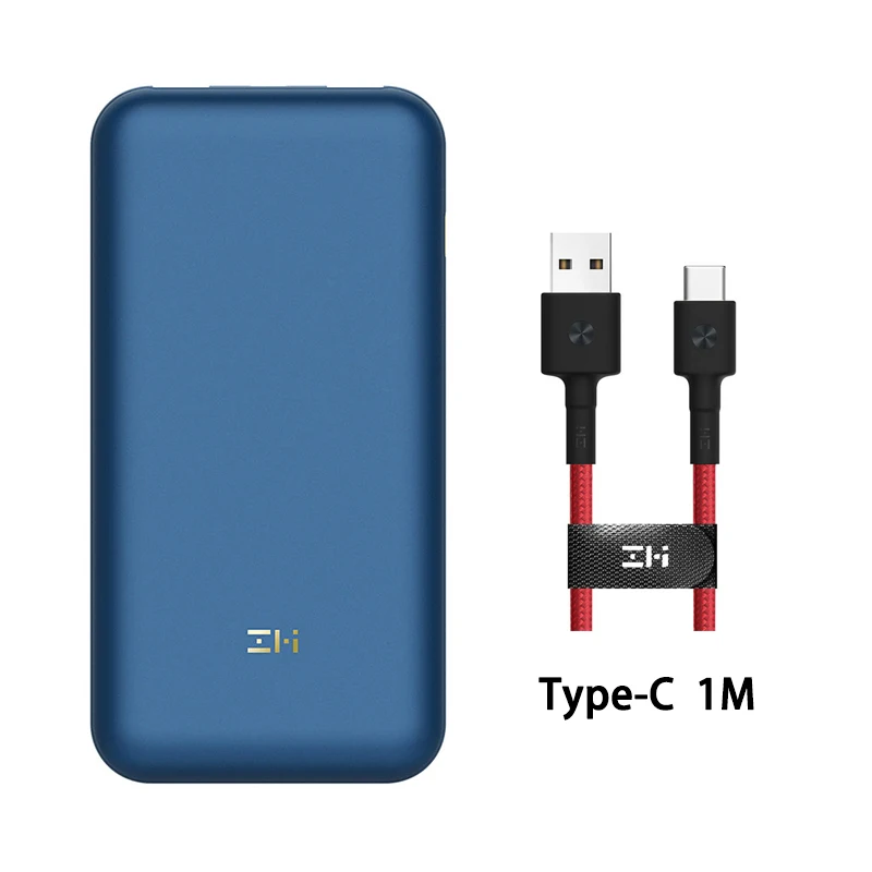 ZMI QB823 65 Вт 20000 мАч PRO power Bank QC 3,0 Быстрая зарядка для ноутбука для Xiaomi Mi 9 для iPhone 11 для переключателя - Цвет: Add Type C 1M