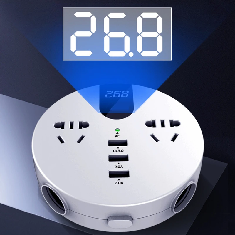 150W Мощность инвертор 12V 24V до 110V 220V Автомобильный Инвертор автомобильный адаптер