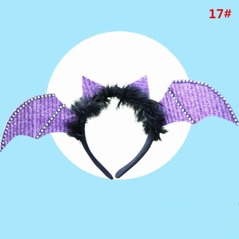 

Creative Kids Adults Hallowmas Headband Multiple Spider Bat Hair Band Headwear Halloween Carnival Party Dress Decoration