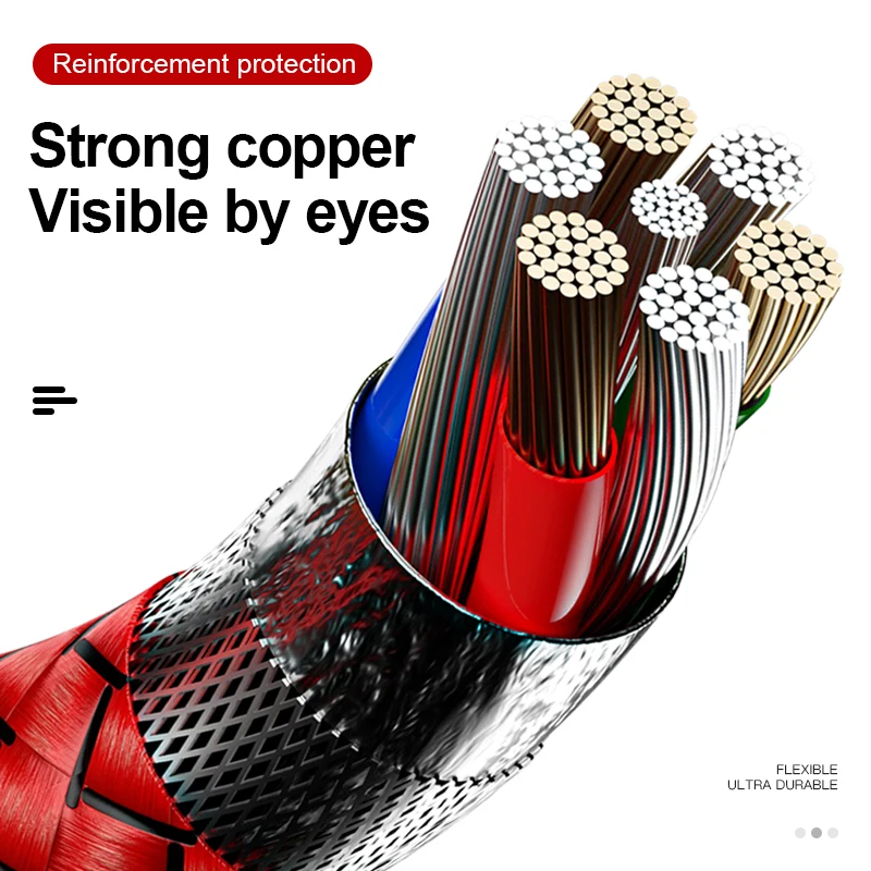 Power4 3 в 1 USB кабель быстрая зарядка зарядное устройство Micro для Lightning Type C