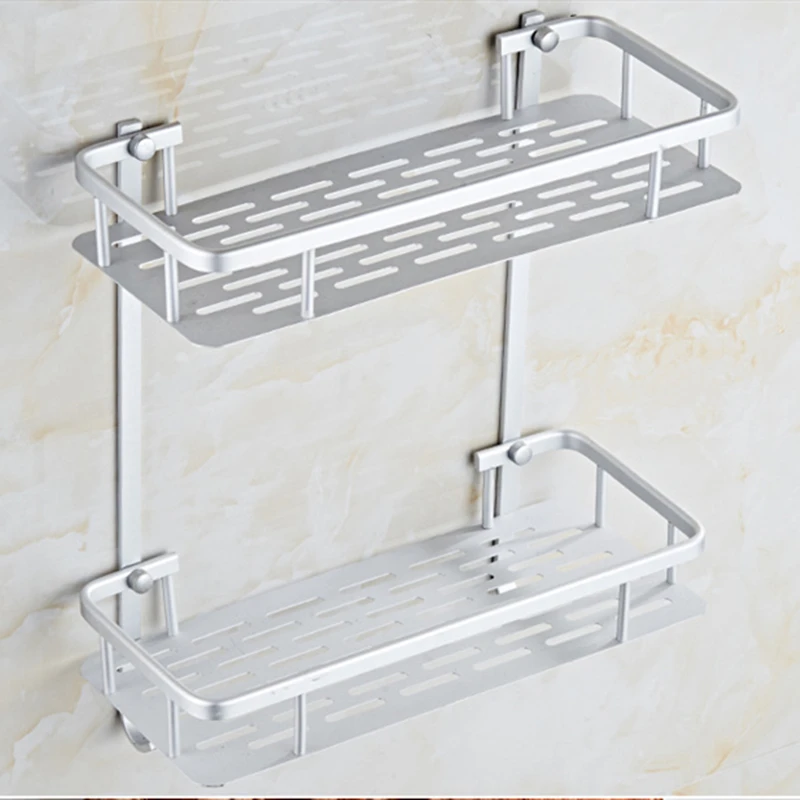 Полка для ванной комнаты аксессуары органайзер хранения шампуня мыла держатель