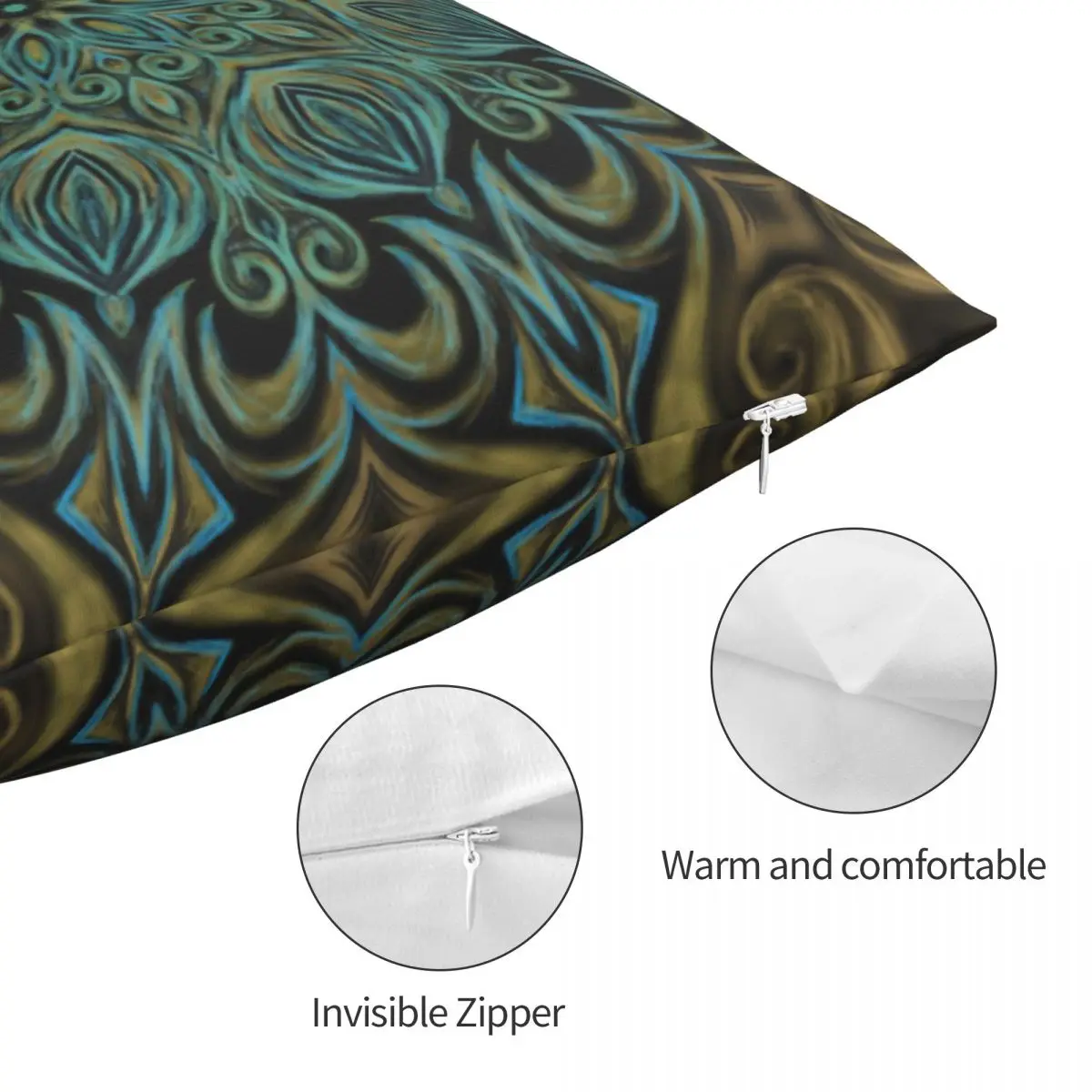 Квадратный чехол для подушки наволочка декоративный домашнего дивана гостиной |