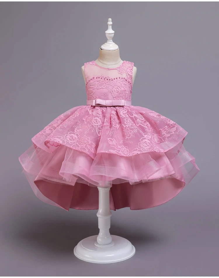 Кружевное платье для девочек от 3 до 14 лет Платье Летние платья высокого качества
