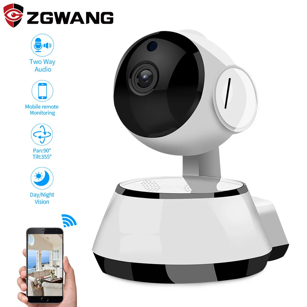 IP-камера видеонаблюдения 720P Wi-Fi ИК-подсветка | Безопасность и защита