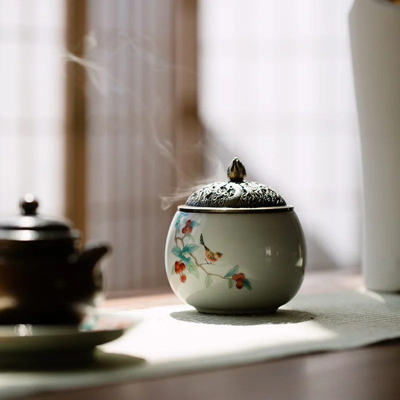 

Backflow Incense Burner Pot Modern Ceramic Aromatherapy Incense Burner Candle Aroma Quemador De Incienso Incense Burners BG50IB
