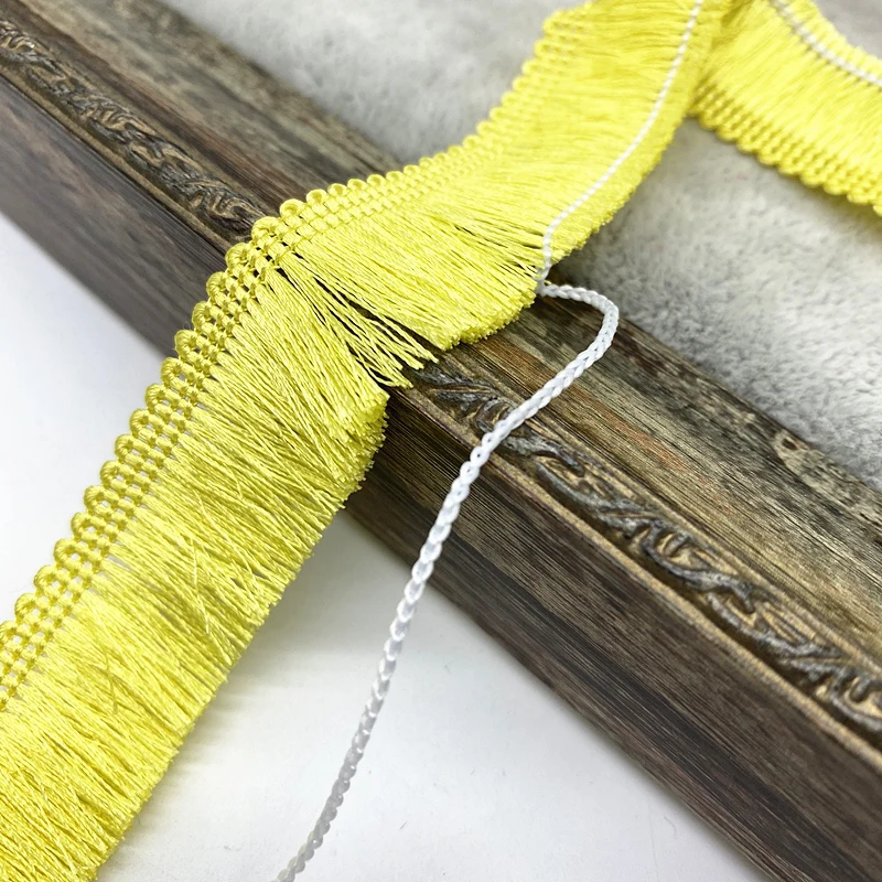 2 ярда 20 мм зернистая лента кисточка бахрома этническое латинское платье