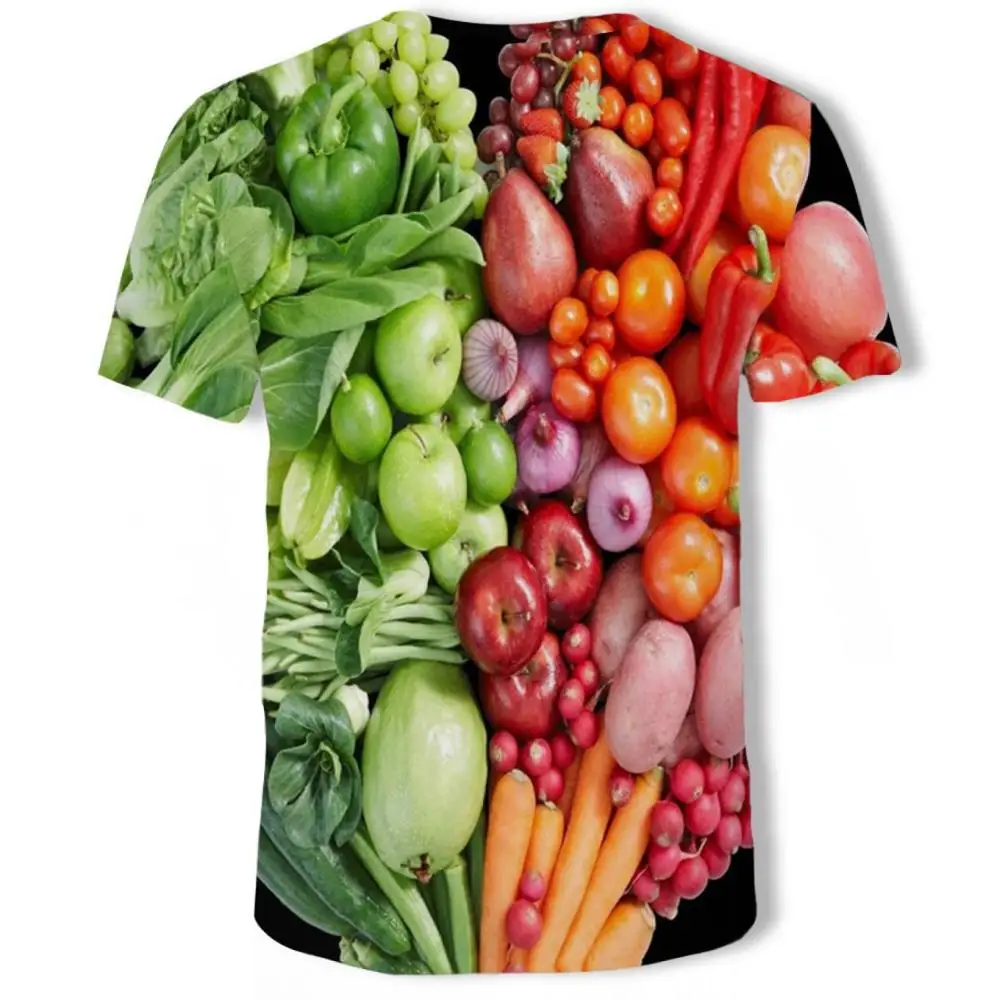 3D футболка с рисунком картофеля фри изображением маннена мужские футболки