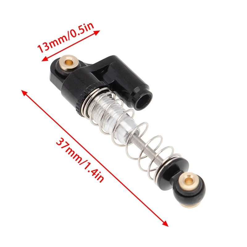 

for Axial SCX24 90081 1/24 Upgrade Parts Metal Shock Absorber Damper & Metal Link Rod Tie Rod Suspension Links Set