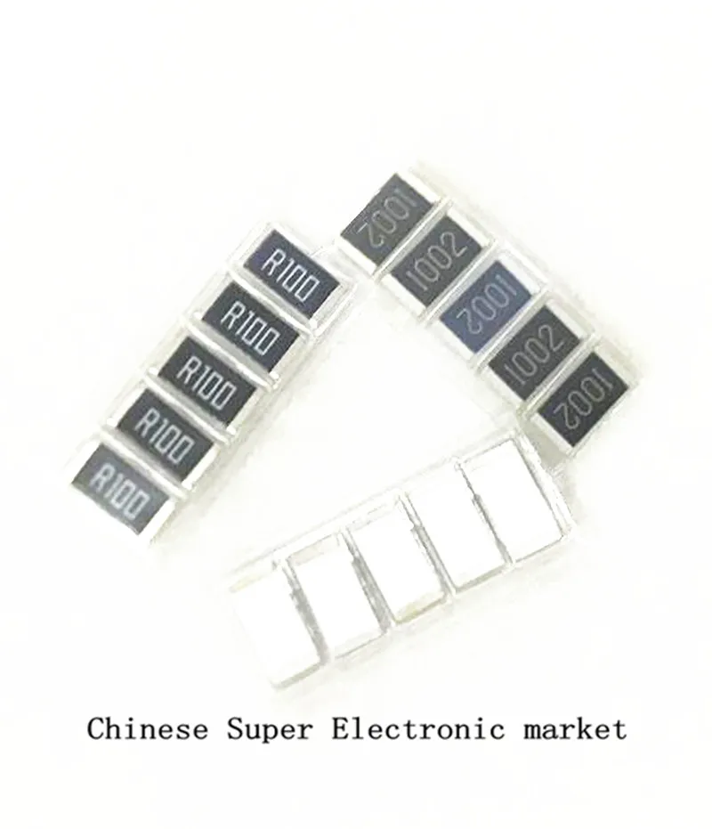 100 шт. 2512 0R 0 Ом 5% smd толстопленочный чип резистора (10R 22R 33R 47R 68R 100R 220R 330R 470R 510R 1K 2K2 3K3 10K