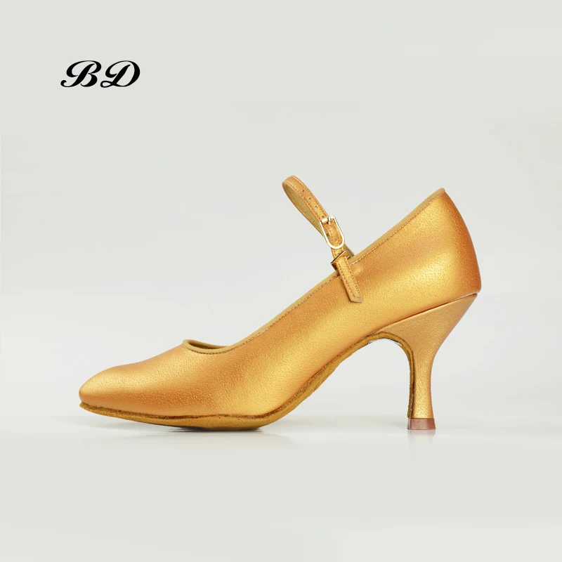 Топ BD современная танцевальная обувь для латинских танцев женская с мягкой