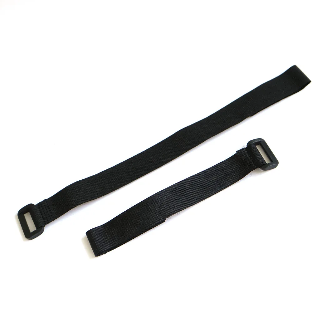 10 шт. черный многоразовый нейлоновый липкие кабельные стяжки с пряжкой крюк и