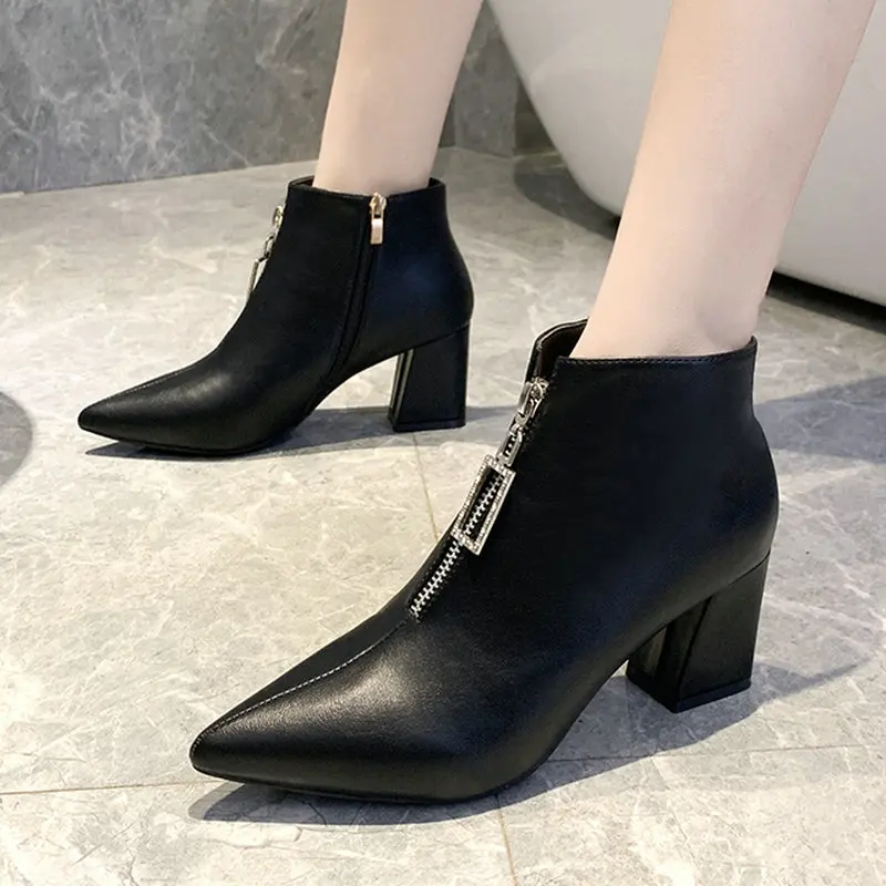 Большие размеры 35 43 Новинка 2020 года непромокаемые ботильоны Женская Осенняя