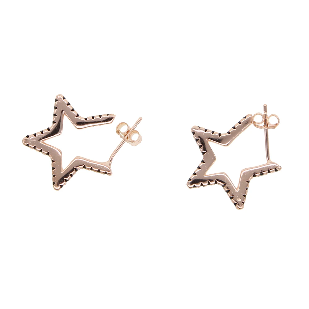 Серьги гвоздики из серебра 925 пробы с фианитом|Серьги-гвоздики| |