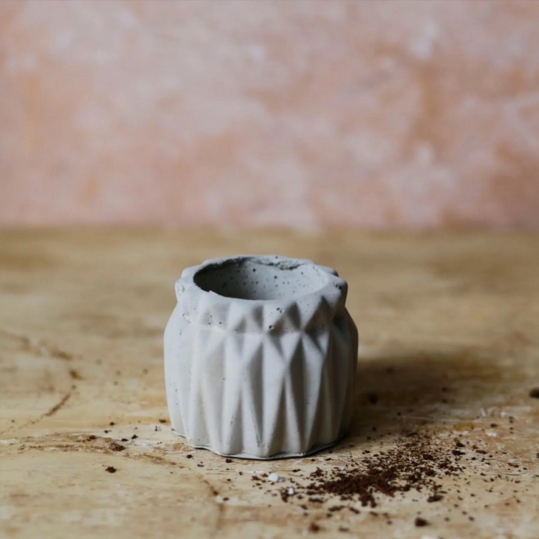 

Handmade Hollow Concrete Pot-28