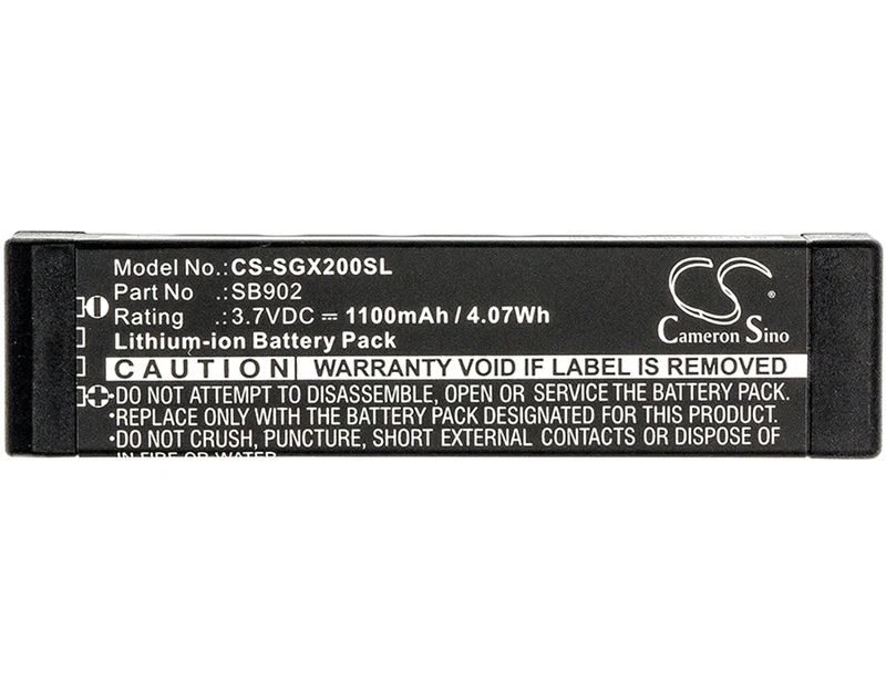 

Cameron Sino 1100mAh Battery for SHURE GLX-D Digital Wireless Systems, GLXD1, GLXD2 , SB902