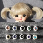 BJD кукла Стекло глаза OB11 глаза для Obitsu11,112bjd, глиняная кукла, циклическая запись, SD, DD BJD кукла Eyes 10 мм аксессуары для куклы