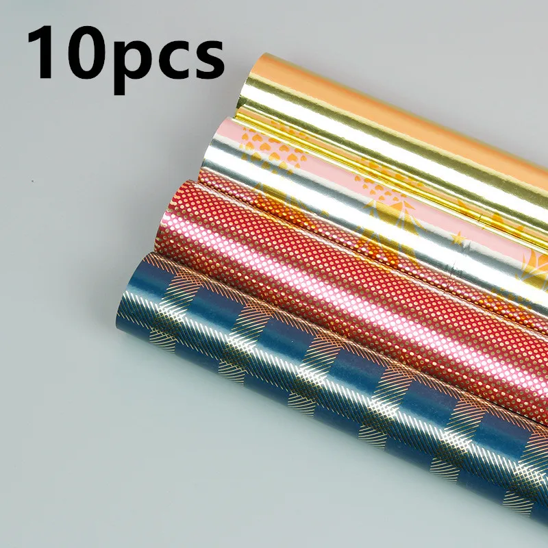 10 шт. бумаги для упаковки подарков|Крафт-бумага| |